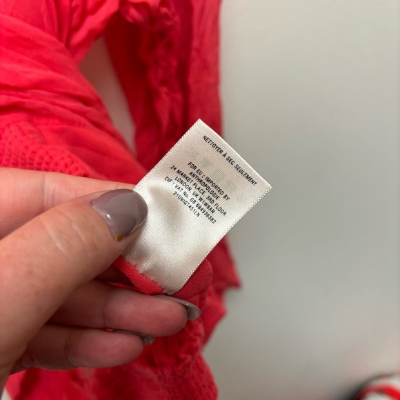 Anthropologie Leifnotes Vaoltta Semi Sheer Blouse - Picture 9 of 12